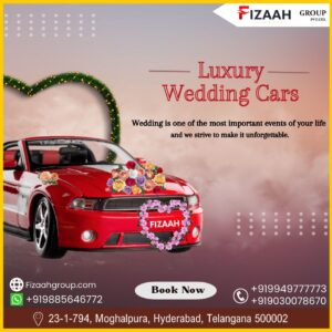 fizaah wedding car rental